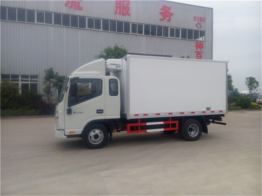 江淮帥鈴窄體排半 3.7米冷藏車(chē)
